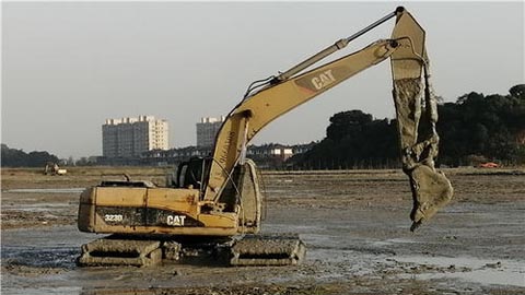 水陸挖掘機出租